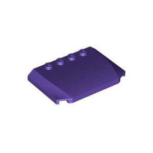 레고 부품 웨지 트리플 커브 다크 퍼플 Dark Purple  Wedge 4 x 6 x 2/3 Triple Curved 4517749