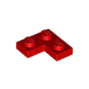 레고 부품 플레이트 코너 빨간색Red Plate 2 x 2 Corner 242021
