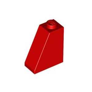 레고 부품 경사 슬로프 빨간색 Red Slope 65 2 x 1 x 2 4515371