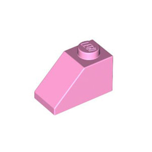 레고 부품 경사 슬로프 밝은 핑크 Bright Pink Slope 45 2 x 1 4517995