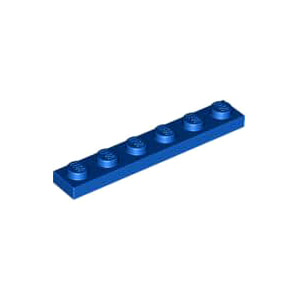레고 부품 플레이트 파란색 Blue Plate 1 x 6 366623