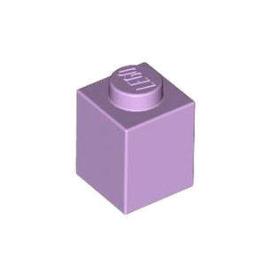 레고 부품 브릭 블럭 라벤더 Lavender Brick 1 x 1 6097053