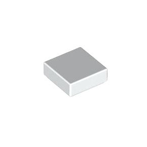 레고 부품 타일 흰색 White Tile 1 x 1 307001