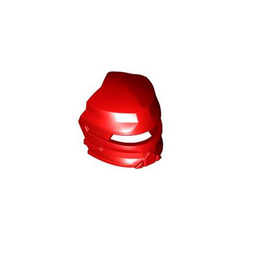 레고 부품 바이져 빨간색 Red Minifigure, Visor Fanciful for Santis 4223091