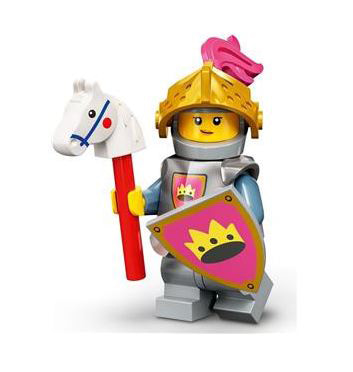 레고 피규어 미피23탄 노란성 기사 col23 Knight of the Yellow Castle, Series 23 71034 (Complete Set with Stand and Accessories)[포장윗면살짝개봉]
