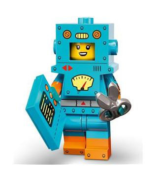 레고 피규어 미피23탄 카드보드 로봇 col23 Cardboard Robot, Series 23 71034 (Complete Set with Stand and Accessories)[포장윗면살짝개봉]