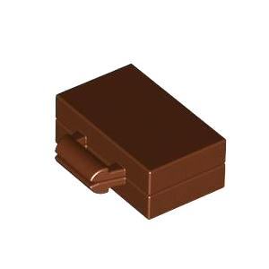 레고 부품 서류 가방 적갈색 Reddish Brown Minifigure, Utensil Briefcase / Suitcase 4211235