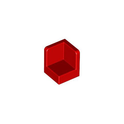 레고 부품 판넬 코너 빨간색 Red Panel 1 x 1 x 1 Corner 4190219