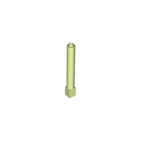 레고 부품 기둥 노란빛 녹색 Yellowish Green Support 1 x 1 x 6 Solid Pillar 6116229