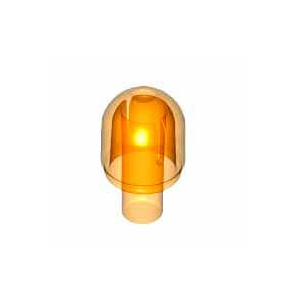 레고 부품 라이트 커버 투명 오렌지 Trans-Orange Bar with Light Cover / Bionicle Barraki Eye 4524365