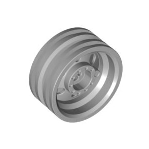 레고 부품 바퀴 휠 밝은 회색 Light Bluish Gray Wheel 30mm D. x 14mm (for Tire 43.2 x 14) 4541318