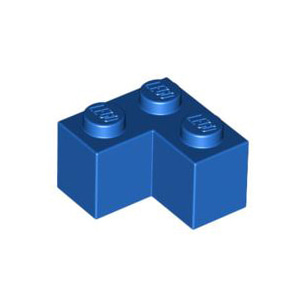 레고 부품 브릭 블럭 코너 파란색 Blue Brick 2 x 2 Corner 4558606