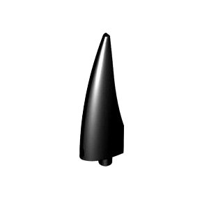 레고 부품 발톱 뿔 검정색 Black Barb / Claw / Horn - Large Flexible 6015884