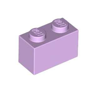 레고 부품 브릭 블럭 라벤더 Lavender Brick 1 x 2 6099352
