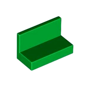 레고 부품 판넬 녹색 Green Panel 1 x 2 x 1 4522673