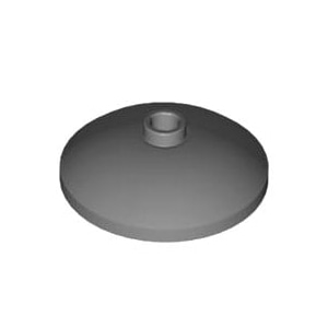 레고 부품 접시 모양 진회색 Dark Bluish Gray Dish 3 x 3 Inverted (Radar) 4210865