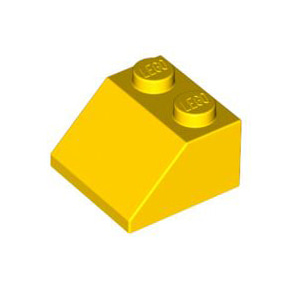레고 부품 경사 슬로프 노란색 Yellow Slope 45 2 x 2 303924