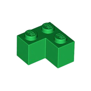 레고 부품 브릭 블럭 녹색 Green Brick 2 x 2 Corner 4125281