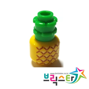 레고 부품 과일 파인애플 조립 완성품 Pineapple