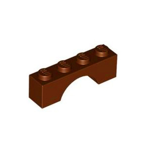 레고 부품 아치형 브릭 적갈색 Reddish Brown Arch Brick 1 x 4 4584722