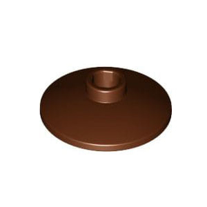 레고 부품 접시 모양 적갈색 Reddish Brown Dish 2 x 2 Inverted (Radar) 4660435