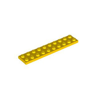 레고 부품 플레이트 노란색 Yellow Plate 2 x 10 383224