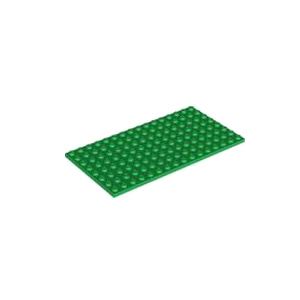 레고 부품 플레이트 녹색 Green Plate 8 x 16 4610602