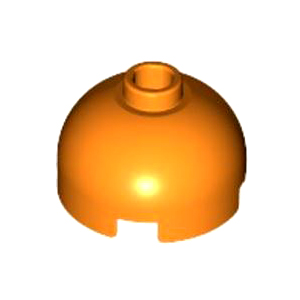 레고 부품 원형 브릭 돔모양 오렌지 Orange Brick, Round 2 x 2 Dome Top 4216653