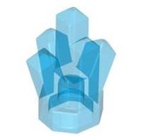 레고 부품 보석 크리스탈 수정 투명 다크 블루 Trans - Dark Blue Rock 1 x 1 Crystal 5 Point 4541538