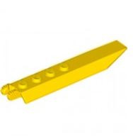 레고 부품 경첩 플레이트 노란색 Yellow Hinge Plate 1 x 8 with Angled Side Extensions, Squared Plate Underside 6257976