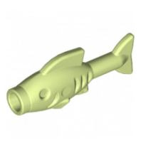 레고 부품 물고기 노란빛을 띠는 녹색 Yellowish Green Fish 6291414